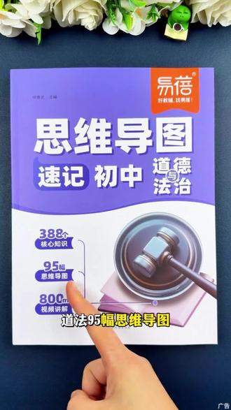 【易蓓】初中思维导图速记小四门地理生物历史道法口诀中考重点考点