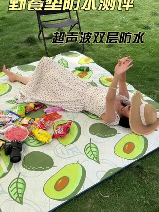 超声波加厚双面防水野餐垫来啦!新花色!#野餐垫推荐 #野餐垫 #好物推荐🔥 #源头实力厂家
