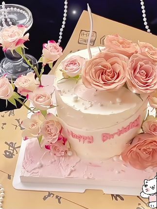 #蛋糕🍰 #生日蛋糕 #仙女蛋糕 #好吃的蛋糕