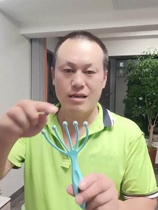 #好物推荐分享 #五爪按摩梳 #生活好帮手 #方便又实用 @巨量千川