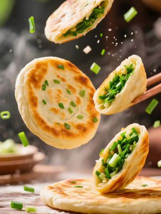 韭菜鸡蛋饼#在家做美食 #健康美食自己做 #早餐饼 #快来一起尝个鲜 #美食