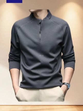 #简约大气 #品质男装 #打底衫 #男装t恤 #商务休闲男装