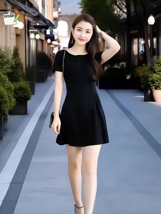 #普通人夏日出游穿搭思路 #时尚连衣裙 #解锁夏日街头穿搭新思路 #夏天穿出红人搭配高级感#另一个我变装挑战