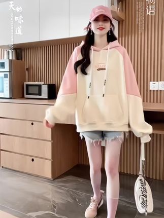 #小清新穿搭 #小个子显高显瘦穿搭 #甜美穿搭 #减龄套装 #卫衣搭配
