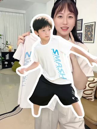 #品牌童装 #冰丝速干套装 #儿童套装 #乔丹儿童 #捡漏