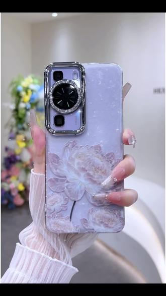 这个贝壳纹的昙花手机壳也太好看了吧#手机壳#华为p60 #华为p60pro