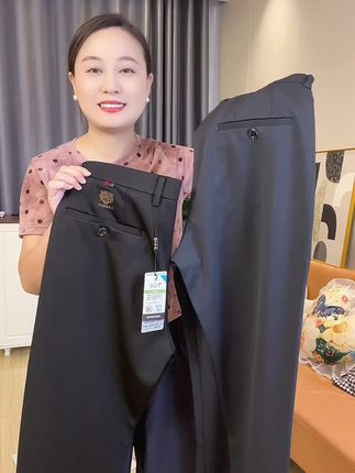 啄木鳥高档休闲西裤,正在清库存,趁活动赶紧给老公老爸抢2条~#质量杠杠滴 #品质男装 #男士西裤 #休闲西裤 #面料柔软舒适