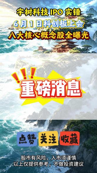 宇树科技IPO实锤,六大核心概念谷全曝光 #宇树科技 #股民交流 #科普