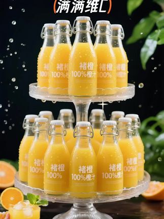 褚橙橙汁口感真的绝了,好喝到离谱!#口感特别好褚橙的 NFC鲜榨橙汁来袭!#橙汁 炎炎夏日咱们真的很需要补充维C了,褚橙的 NFC鲜榨橙汁,配料只有橙汁!用5,6个橙子才能鲜榨出1瓶,不添加1滴水,九分甜一分酸,满满维C,酸甜爽口,清爽解腻,冰镇后口感更好,巨巨巨好喝!关键价格实惠,快点备上与家人分享吧,趁活动划算快快快安排吧! #鲜榨橙汁 #好喝不贵#仙女都在喝什么@抖加🔥上热门🔥dou+🔥热点宝 @DOU+小热门🔥粉丝千千万🔥
