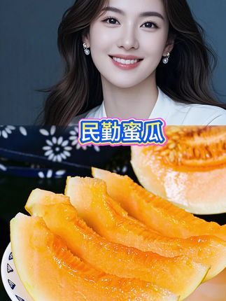 #新鲜采摘 #当季水果 #快来一起尝个鲜 #优质水果 #民勤蜜瓜