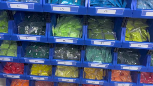 ABC色号展示
#拼豆 #要拼就拼融合豆 #拼豆日常