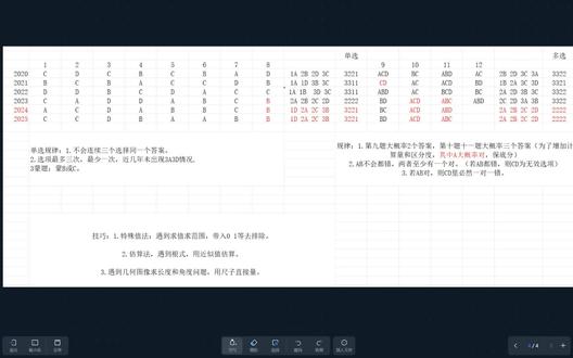 高考数学选择题规律。
#高考 #高考数学