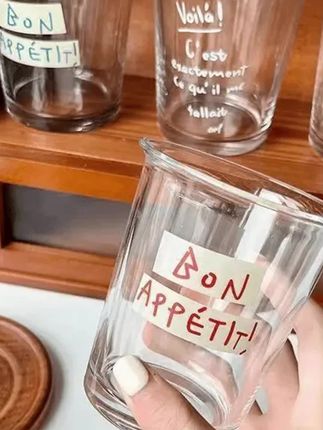 #水杯 郝邵文推荐ins网红翻口杯咖啡杯美式冷萃冰拿铁水杯法式字母可爱玻璃杯耐热 #美式水杯 #家用水杯 #水杯推荐 #玻璃水杯
