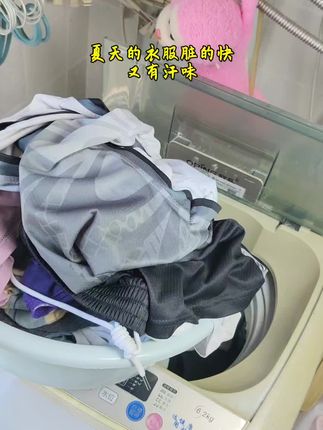 衣服脏有汗味就用#大运河皂粉 满满栀子花香味,3倍清洁能力更香更干净!#强烈推荐 #洗衣神器