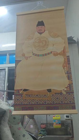 #反清复明 这新款明太祖,朱元璋真的帅接近历史,满清康熙才是康麻子,得过天花才会一脸坑坑洼洼#通古斯人