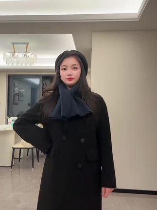 #小个子穿搭 #小个子穿搭 #今天穿什么 #强烈推荐 双面羊毛太衣#