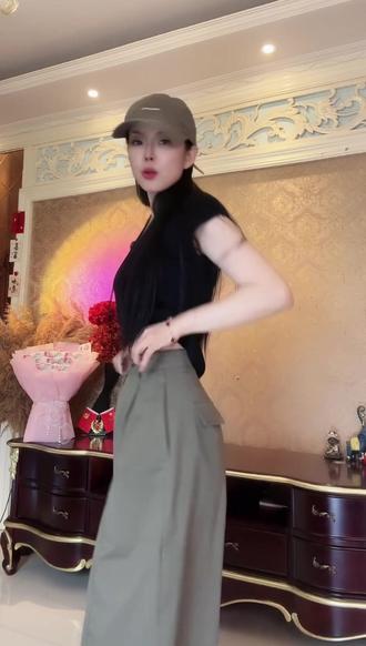 2026新款夏季韩系高腰宽松百搭显瘦阔腿女裤时尚潮流#韩系穿搭 #气质穿搭 #设计感穿搭 #时髦精 #我的618必囤