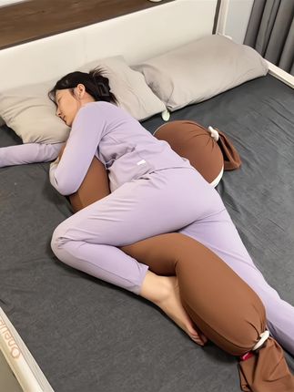 老婆怀孕后睡觉翻来覆去肚子下坠明显,特别难受,自从给她安排了这个孕妇枕!一整个舒服了#孕妇枕#孕妇睡觉