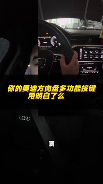 你的奥迪方向盘用明白了么😁#创作者中心 #用车知识分享 #汽车知识 #懂车小知识 #奥迪