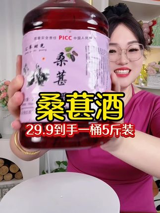 #桑葚酒 #果酒 #微醺时刻 #好喝不贵 #桑葚果酒