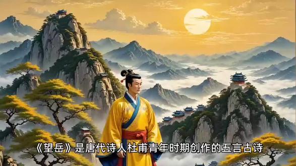 《望岳》是唐代诗人杜甫青年时期创作的五言古诗,描绘泰山雄伟磅礴景象,表达诗人对祖国山河的热爱及远大抱负。以下从多方面深度解读:
创作背景
此诗创作于唐玄宗开元二十三年(735年)或二十四年(736年),当时杜甫二十四五岁,正漫游齐赵(今山东、河北一带)。他离开家乡,游历四方,饱览祖国壮丽山河,写下此诗,展现出青春活力与蓬勃朝气。
诗句解析
- 首联:“岱宗夫如何?齐鲁青未了。”诗人开篇设问,“岱宗”指泰山,为五岳之首。“夫”字加强语气,流露出初见泰山的惊叹与期待。“齐鲁青未了”则从大处着笔,以距离之远烘托泰山之高,跨越齐鲁两地,山色仍绵延不绝,给人宏大开阔之感。
- 颔联:“造化钟神秀,阴阳割昏晓。”“造化”指大自然,“钟”将大自然人格化,说它把神奇秀丽集中于泰山。“阴阳割昏晓”,“割”字用得极妙,形象地写出泰山高耸入云,将山南山北分割成明暗两部分,突出其雄伟高大。
- 颈联:“荡胸生曾云,决眦入归鸟。”“荡胸”写出山间层层云气层出不穷,使诗人心胸为之荡漾。“决眦”指睁大眼睛极力远望,生动刻画诗人专注凝望的神情,表现其对泰山的喜爱与沉醉。
- 尾联:“会当凌绝顶,一览众山小。”“会当”意为终当、定要,表达决心与抱负。“凌绝顶”体现诗人勇于攀登、傲视一切的雄心壮志。“一览众山小”化用《孟子·尽心上》“登泰山而小天下”,既写泰山之高,又展现诗人俯视一切的豪迈气概。
艺术特色
- 虚实结合:首联“齐鲁青未了”是虚写,从远处着眼,想象齐鲁大地的广阔;颔联“造化钟神秀,阴阳割昏晓”是实写,描绘眼前泰山的神奇秀丽与巍峨高大。虚实相生,让读者对泰山有更全面深刻的认识。
- 炼字精妙:“钟”“割”“荡胸”“决眦”等字词,精准生动地表现出泰山的独特风貌和诗人的情感变化,使诗歌富有表现力和感染力。
- 情景交融:诗人将自己对泰山的赞美与热爱之情融入到对泰山景色的描写中,借景抒情,情景交融,让读者感受到诗人内心的激情与豪迈。
主题思想
这首诗通过描绘泰山雄伟磅礴的景象,表达了诗人对祖国山河的热爱和赞美之情。同时,“会当凌绝顶,一览众山小”体现了诗人勇于攀登、傲视一切的雄心壮志和远大抱负,反映出青年杜甫积极向上的精神风貌和对未来的美好憧憬。
地位与影响
《望岳》是杜甫早期代表作之一,展现了他蓬勃的朝气和昂扬的斗志。此诗意境开阔,格调高昂,具有很高的艺术价值,在文学史上占