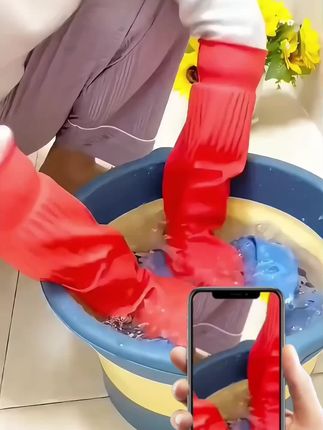 #加长手套#加厚加绒手套#清洁好帮手