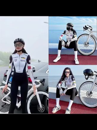 NBSP2025夏季RACECRAFT系列超新款飒酷透气薄款公路车长袖骑行服#骑行日常 #爱生活爱骑行 #骑行装备 #骑行服 #骑行上衣