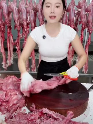 【顺丰冷链】农家散养兔肉新鲜美味整只现杀去皮去头净膛真空包装