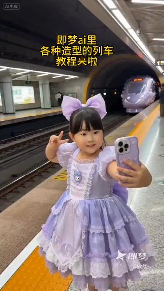 教程在手,说走就走,学会的宝子们记得在评论区展示你们做的不同造型的列车呀#Seedance2.0 #即梦ai #ai分身戏精大赛 #我的ai分身杀疯了 #即梦ai教程