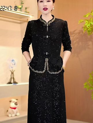 【衣雅严选】8082-1442新款锦棉罗马满天星刺绣花边假两件连衣裙#只做高品质 #源头实力厂家 #藏肉显瘦穿搭 #宽松遮肚 #穿出女人味