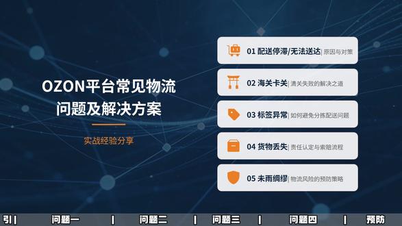 OZON四种物流问题的解决方法与避坑预防技巧 #ozon#ozon跨境电商#跨境电商#电商干货#ozon运营