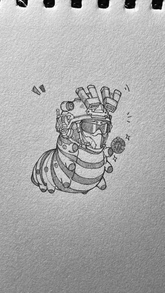 来画一只...肥美的虫? 是威虫!
#临摹#简笔画#威龙#威虫#三角洲行动