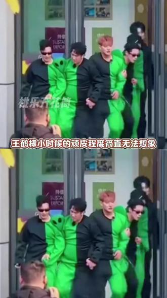 #王鹤棣 #黄子韬 黄子韬克星出现!王鹤棣这小学生行为绝了! #搞笑 #抽象
