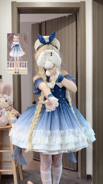 是暖暖同款小裙子!
#无限暖暖 #暖暖 #吃我一波lolita安利 #lolita #lo裙测评