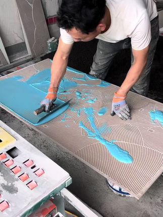 #瓦工铺贴瓷砖 #碳基瓷砖胶