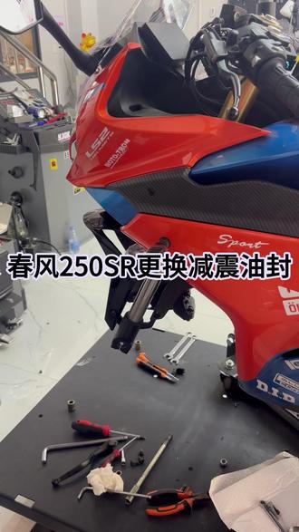 看修摩托车太下饭了#汽摩养护