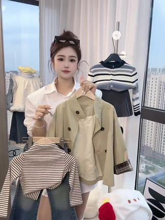 #女童风衣 #女童外套