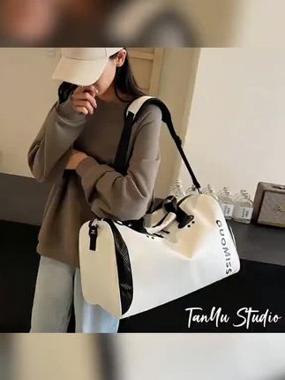 探屿短途旅行包男女大容量旅游轻便手提行李袋干湿分离运动健身包#包包种草  #包包  #出差旅行必备  #值得拥有噢  #我的包里都有啥