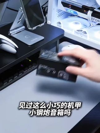 DSSTART正品透明V1机甲蓝牙音箱桌面音箱TWS串联迷你音箱便携通用#好物推荐🔥 #音箱