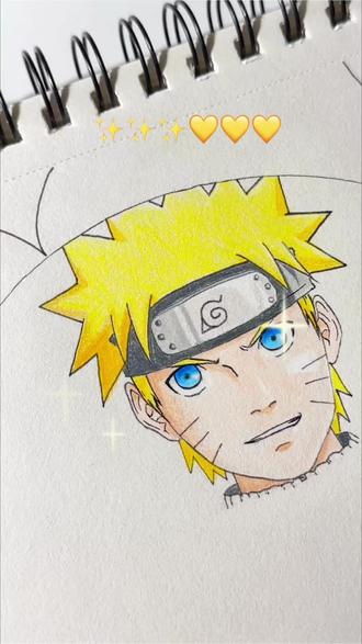 “我一定会成为火影的!”🍥
#火影忍者 #手绘 #鸣人 #临摹 #动漫手绘