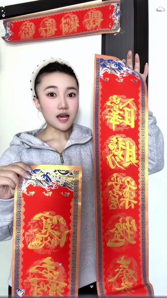 新年新气象没买对联的真的可以闭眼入~#对联 #手写对联 #春联 #传统文化