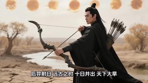 远古时期之后裔射日#正能量