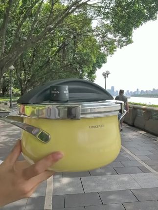 迷你防爆小玲珑高压力煲炖肉煮饭煲粥几分钟轻松搞定!#迷你高压锅#防爆高压锅#压力煲