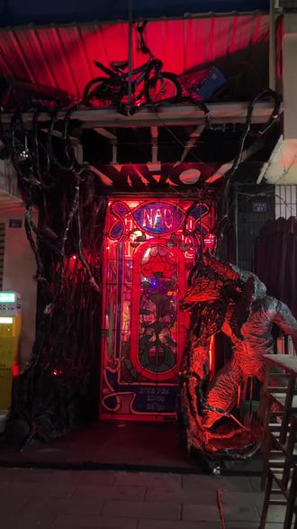 第一视角探店怪奇物语酒吧! #怪奇物语 #异世界 #strangerthings #美剧 #视觉冲击