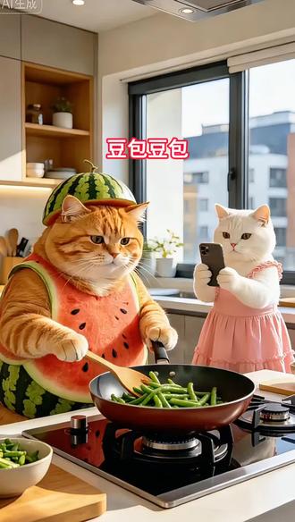 那个遇事就爱问豆包的朋友 #萌宠出道计划 #猫咪的迷惑行为 #搞笑 #橘猫 #胖橘搞笑视频