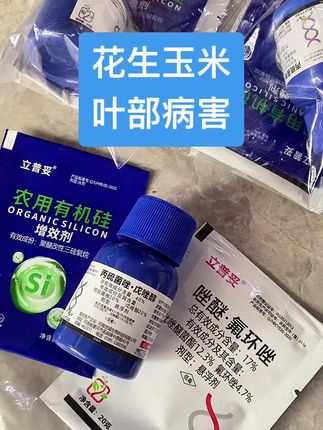 花生玉米叶部病害解决方案 #上热门🔥上热门 #性价比极高 #产品实拍展示 #上热门🔥 #农资之路 @DOU+小助手
