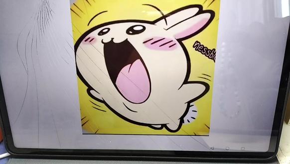 如何得到一只乌萨奇导弹(过程)#乌萨奇 #油画棒