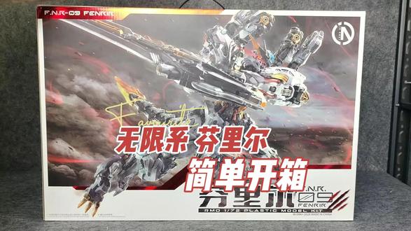 无限系芬里尔到货了,大货简单开箱#无限系芬里尔 #胶佬 #拼装模型 #国模