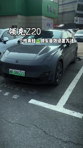 领克Z20青蛙🐸锁车音效设置教程!刚买这款车还不知道设置的老板收藏这个视频吧#锁车音效如何设置 #领克