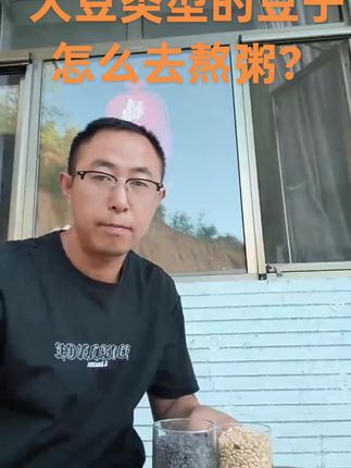 大豆类型的豆子怎么熬粥?
